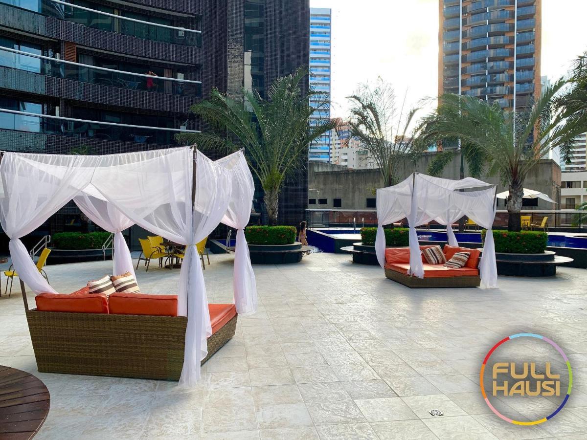 Landscape Flat Charmoso Condominio Na Beira Mar Fortaleza Dış mekan fotoğraf
